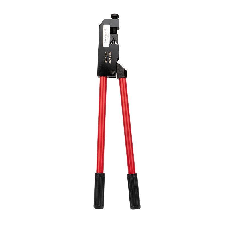 Пресс механический универсальный ZHT-150 для клиновидной опрессовки наконечников 10-120кв.мм Rexant 12-3058