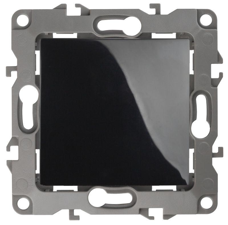 Кнопка 10АХ-250В Эра12 черн. 12-1111-06 ЭРА Б0047835