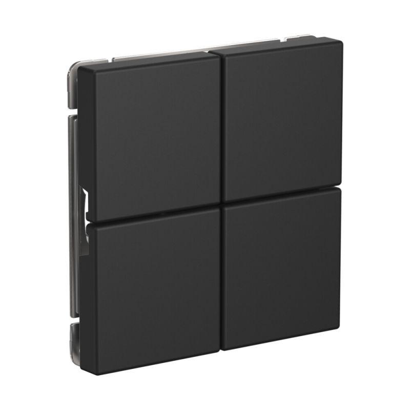 Выключатель сценарный 4-кл. ArtGallery (сх. 1) базальт SE GAL001474