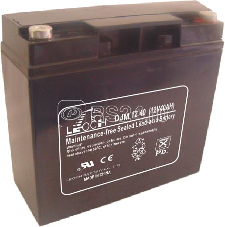 Аккумулятор 12В 40А.ч LEOCH DJM1240 LEOCH