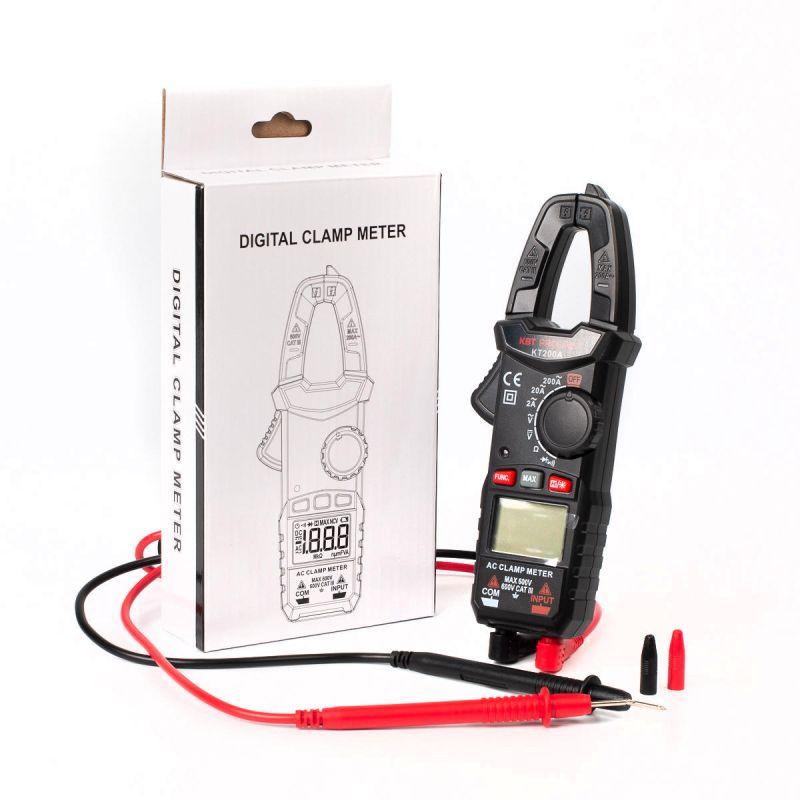 Клещи токовые цифровые KT 200A "PROLINE" КВТ 79129