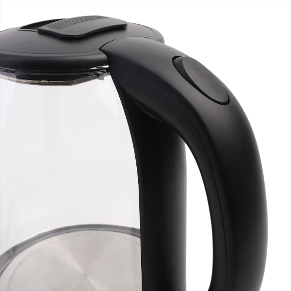 Чайник стеклянный ELX-KG05-C02 черн. ПРОМО Ergolux 14922