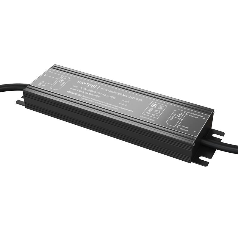 Блок питания PSI001 12В 60Вт IP67 Maytoni 020205