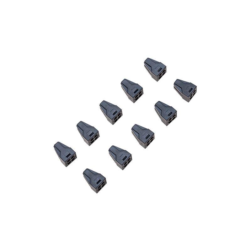 Клемма соединительная с пастой 4-х проводная до 2.5кв.мм (блист.10шт) Rexant 06-0207-B10