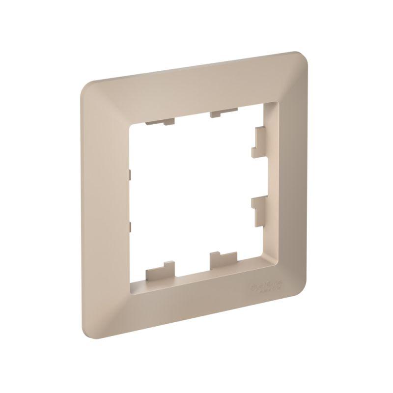 Рамка 1-м AtlasDesign Air песочн./дым. бел. SE ATN221201