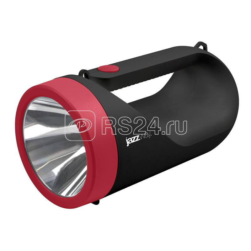 Фонарь-прожектор светодиодный аккумуляторный Accu7-L 5W-bk 5Вт 210лм 7200К 2Li-ion 18650 1800мА.ч с функцией PowerBank IP20 JazzWay 5048898