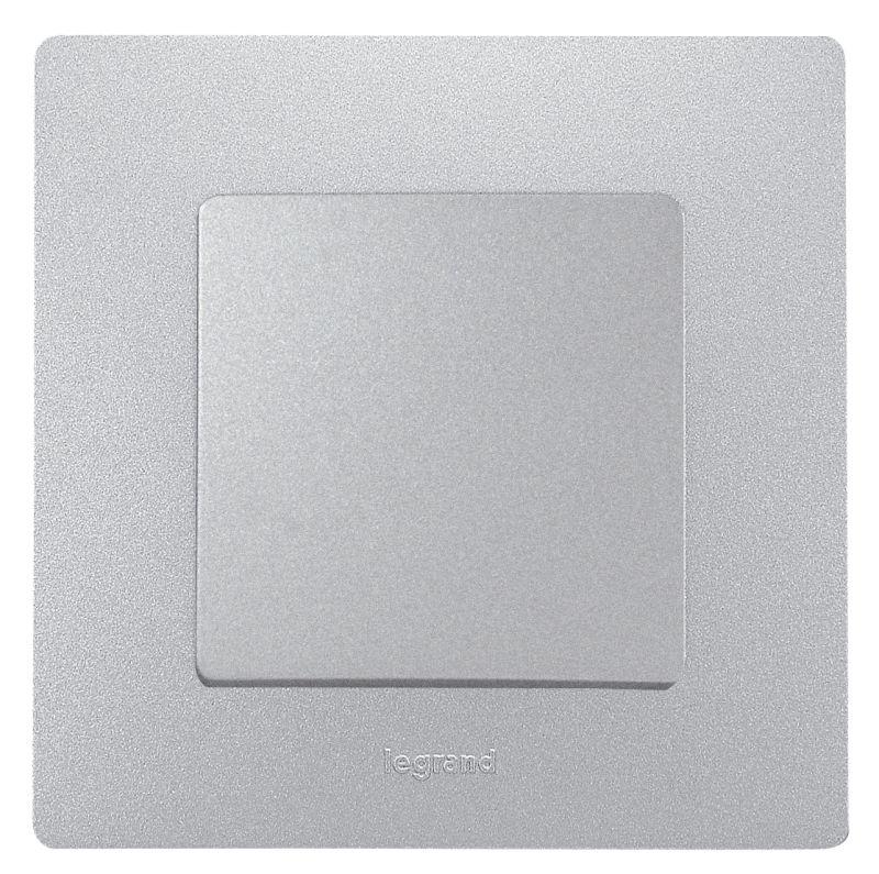 Выключатель 1-кл. СП Etika 10А IP20 250В 10AX авт. зажимы механизм алюм. IEK 672401