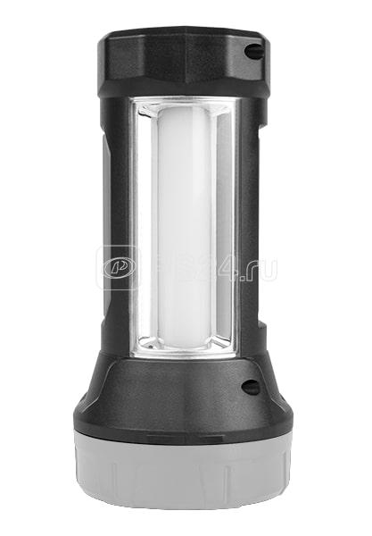 Фонарь-прожектор аккумуляторный AccuF7-L1W/L16-bk 1Вт 73лм + боков. панель 16х0.5Вт 120лм IP20 аккум. 0.9А.ч черн. ФАZА 5014794