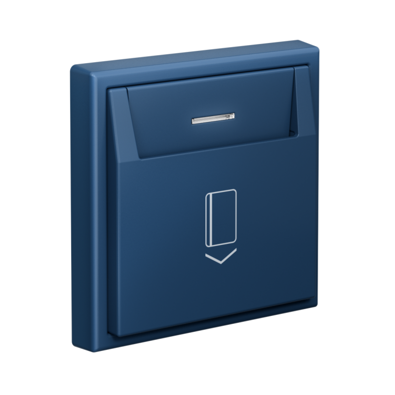 Выключатель карточный ArtGallery 10А без задержки времени быстрозажим. клем. аквамарин SE GAL001114S