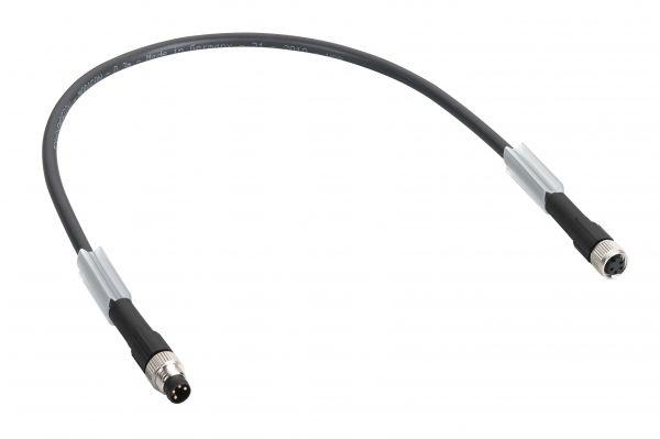 Кабель для соед. питания ТМ7-ТМ7 прямой М8 Male+Female (дл.5м) SchE TCSXCNDMDF5V