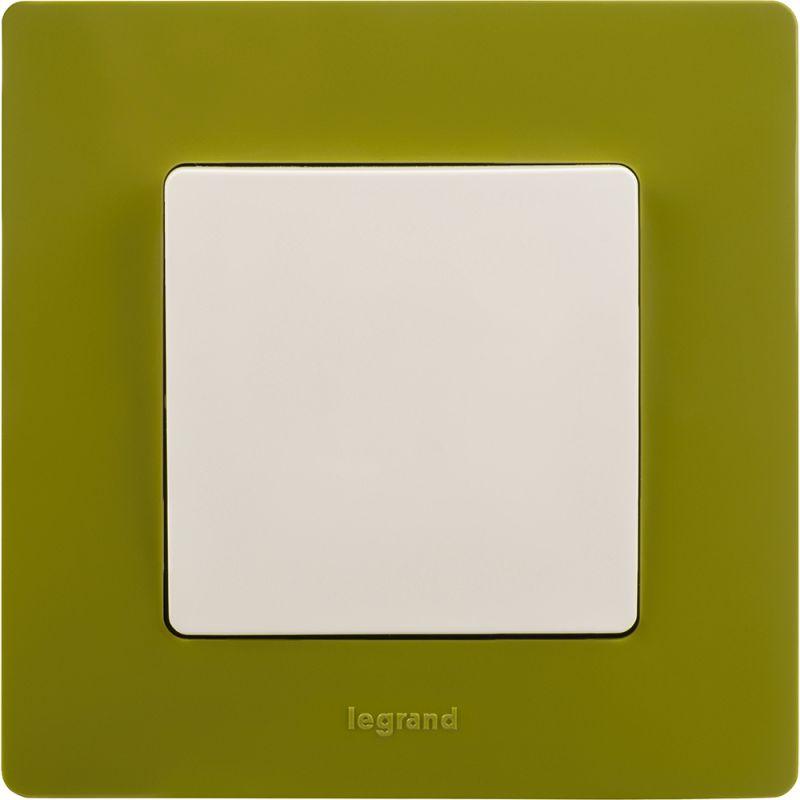 Выключатель 1-кл. СП Etika 10А IP20 250В 10AX безвинтов. зажимы механизм бел. IEK 672201