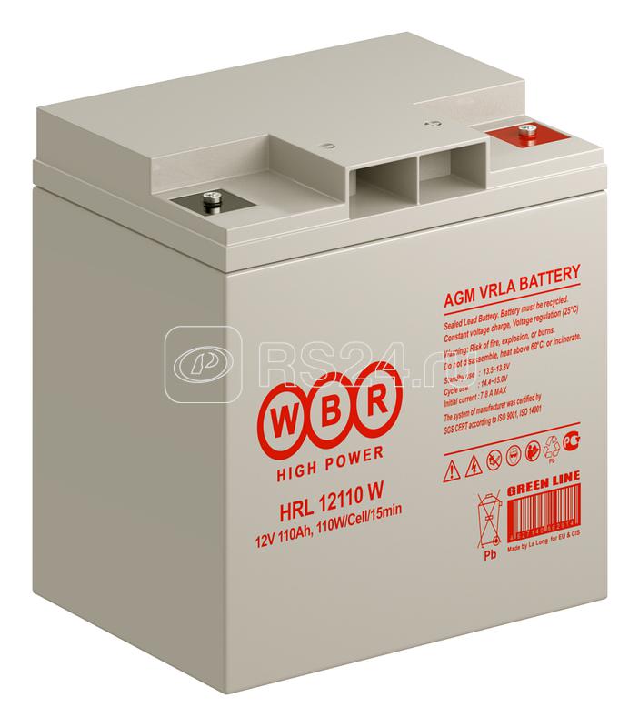 Аккумулятор 12В 28А.ч WBR HRL12110W WBR
