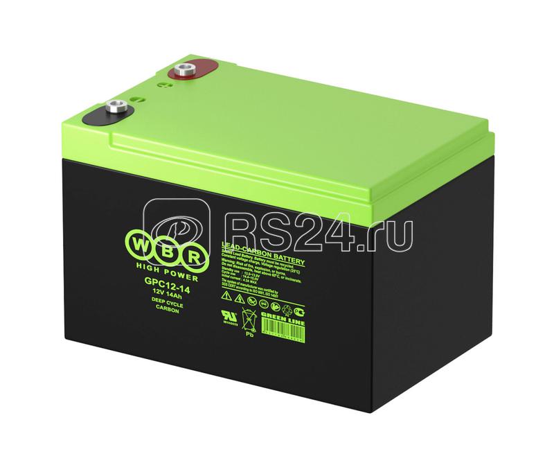 Аккумулятор тяговый 12В 14А.ч WBR GPC12-14 WBR