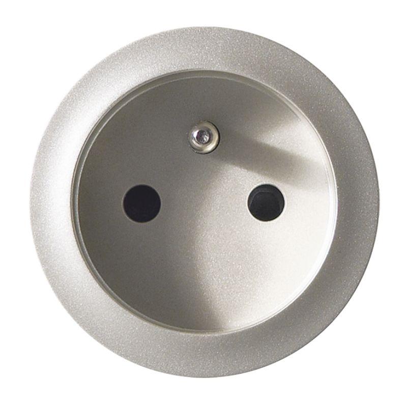 Панель лицевая Celiane для роз. 2К+З франц. станд. титан Leg 068412