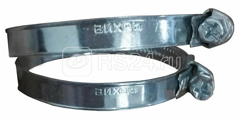 Хомут металлический червячный 40-60 9мм (уп.25шт) Вихрь 73/9/1/25