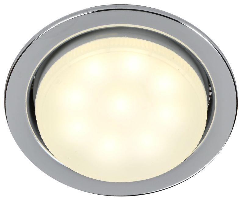 Светильник точечный GX53 встраив. хром. IEK LUVB0-GX53-1-K23