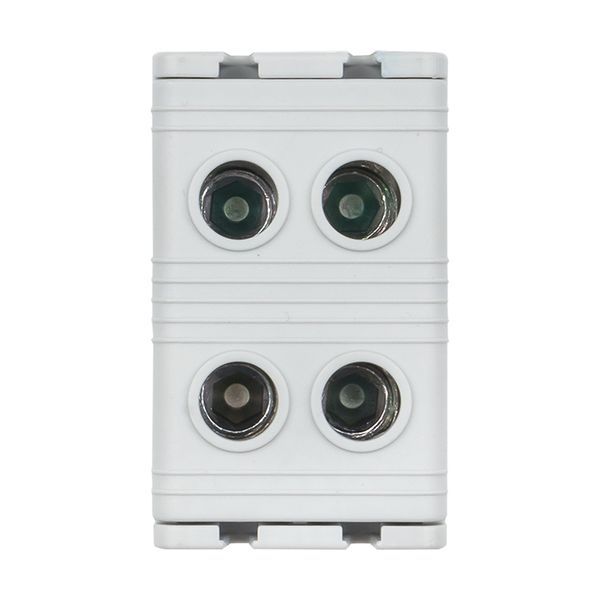 Клемма силовая вводная двойн. КСВ 16-50кв.мм сер. EKF plc-kvs2-16-50-grey