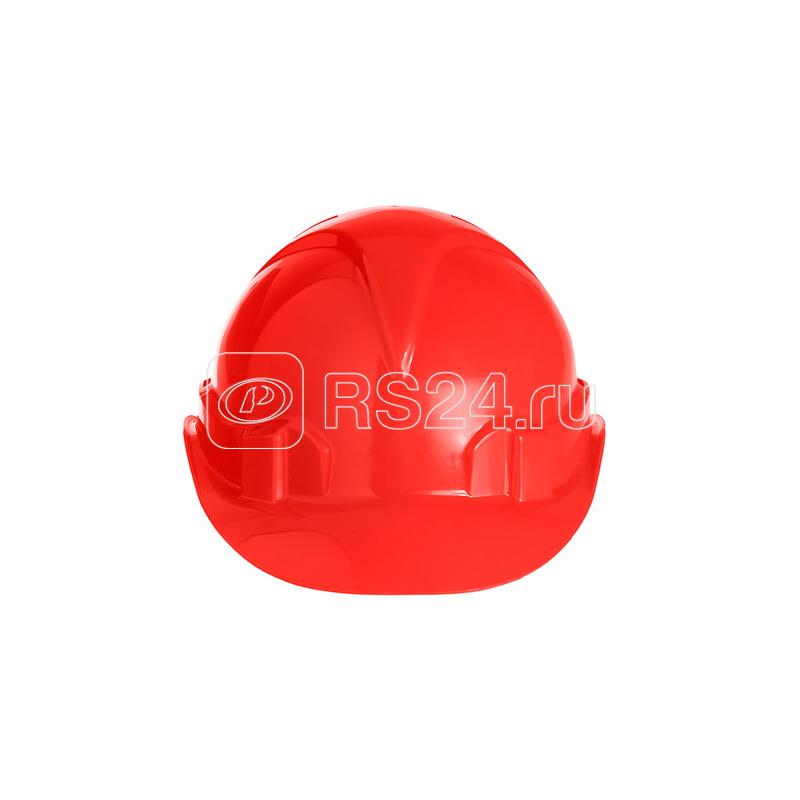 Каска Европа текстиль храповик красн. ЕЛАНПЛАСТ КАС102-К
