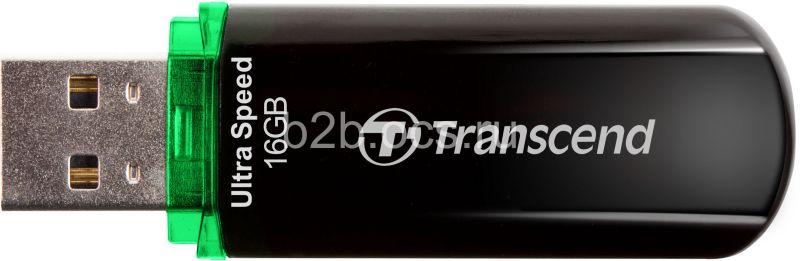 Флеш-накопитель TS16GJF600 16GB JetFlash 600 (Black/Green) High Speed Transcend 1000501714
