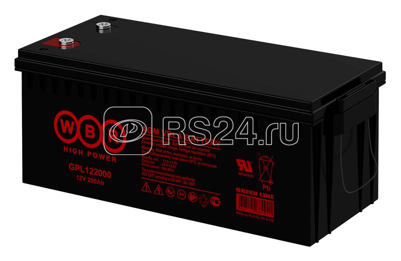 Аккумулятор 12В 200А.ч WBR GPL122000 WBR