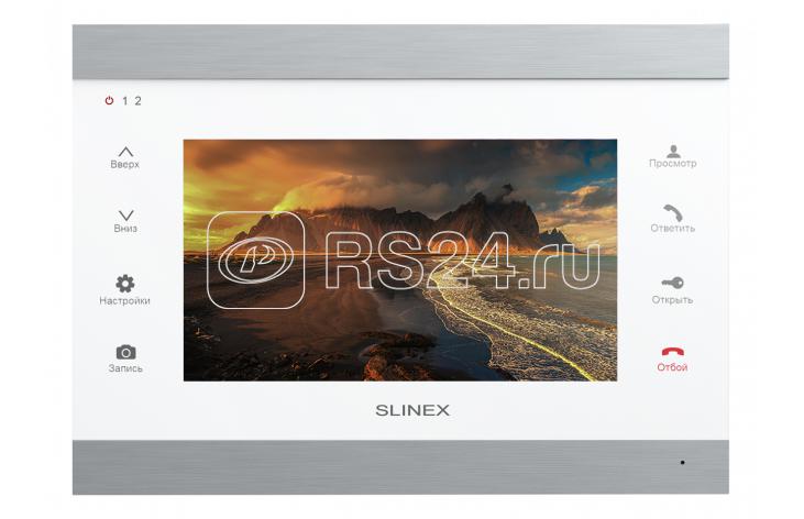Видеодомофон SL-07IPHD серебр./бел. Slinex ИВ-00000179