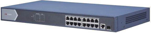 Коммутатор DS-3E0518P-E 17G 1SFP 16PoE+ 230Вт неуправляемый Hikvision 1214558
