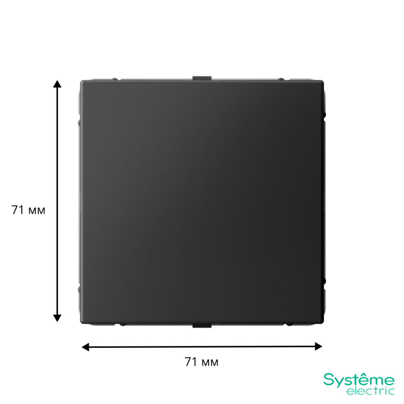 Заглушка ArtGallery без суппорта для многопост. рамок базальт SE GAL001409