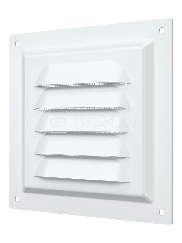 Решетка вентиляционная вытяжная стальная с покрытием полимерной эмалью 125х125мм ERA 1212МЭ