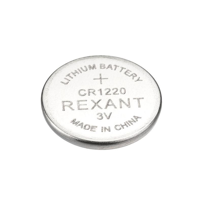 Элемент питания литиевый CR1220 3В (блист.5шт) Rexant 39-1102