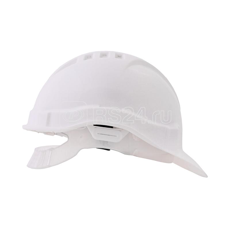 Каска Европа текстиль лента бел. ЕЛАНПЛАСТ КАС101