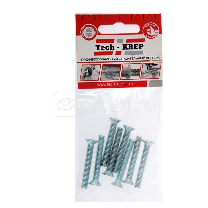 Винт с потайной головкой М5х50 DIN 965 оцинк. (уп.8шт) Tech-Krep/Zitar 102997