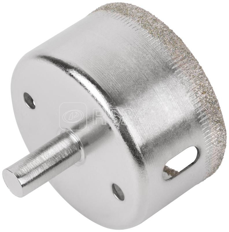 Коронка алмазная кольцевая по кафелю и стеклу 55х50мм КУРС 16293