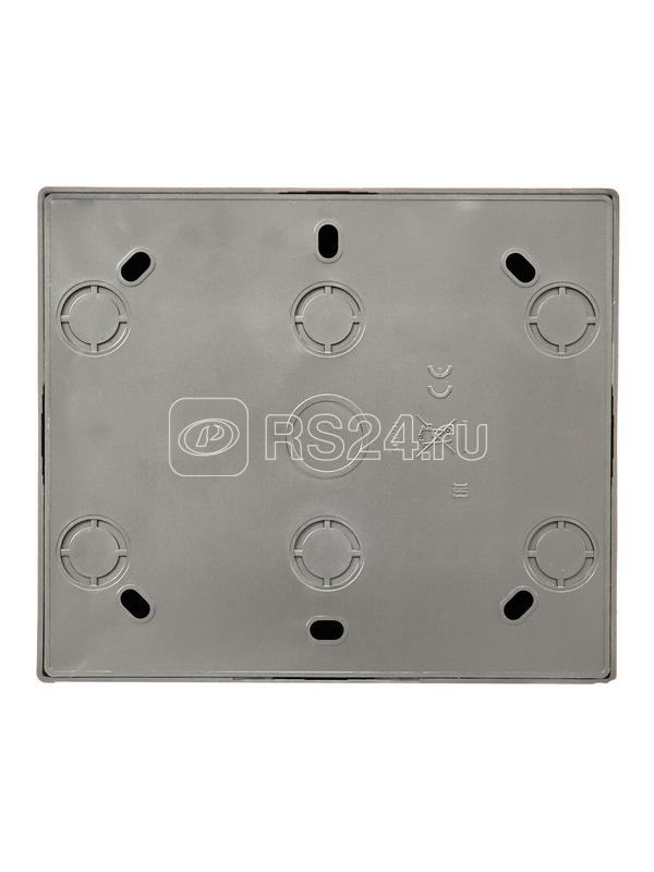 Розетка 4-мест. с заземл. LETO закрытый корпус ПБТ платина LEZARD 752-3500-127BDP