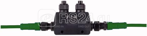 Модуль ввода/вывода T-Connector EU2E-SWD-4DD IP67 24В M12 EATON 174732