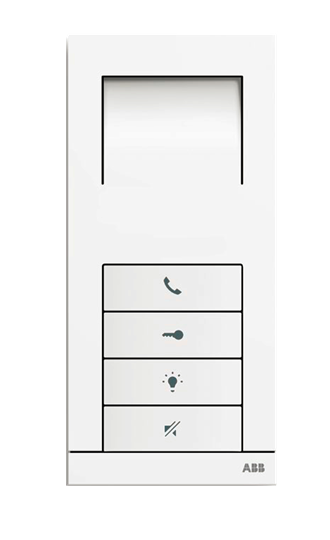 Устройство абонентское аудио 4 клавиши бел. ABB 2TMA020020W0064