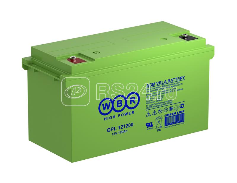 Аккумулятор 12В 120Ач WBR GPL121200 WBR