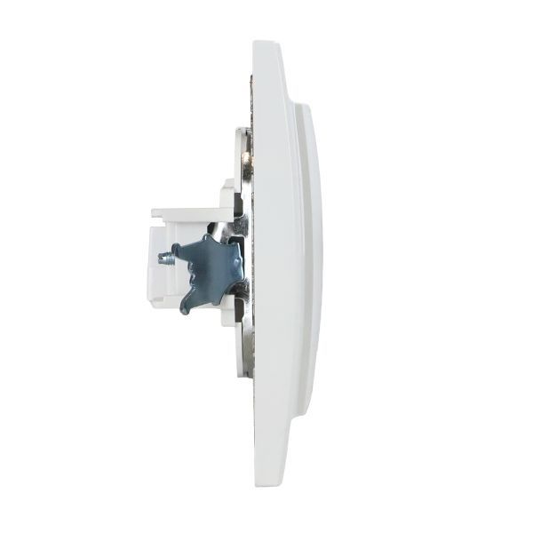 Розетка компьютерная 1-м СП Минск RJ45 бел. Basic EKF ERK01-035-10