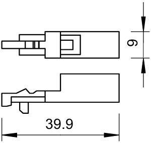 Устройство защиты от импульсных перенапр. УЗИП для телекоммуникационных сетей 24В LSA-BF-24 OBO 5084028