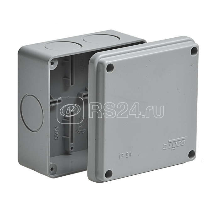 Коробка распределительная ОП 100х100х50мм IP54 без гермет. Ruvinil 67049