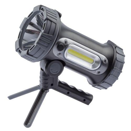 Фонарь-прожектор аккумуляторный PA-703 SMD 10Вт + боков. COB IP65 литиевый аккум. 3А.ч 3.7В microUSB Эра Б0041472