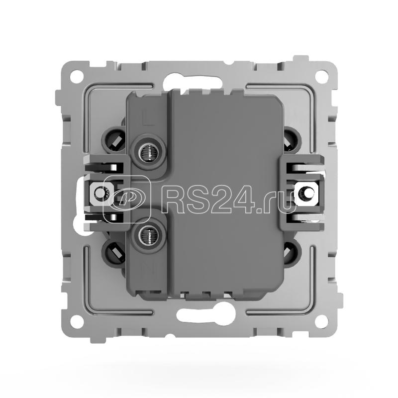 Розетка 2-м USB СП Pixel тип A+A 5В 1х2.1А 2х1.05А механизм карбон TOKOV ELECTRIC TKE-PX-2USB-C14