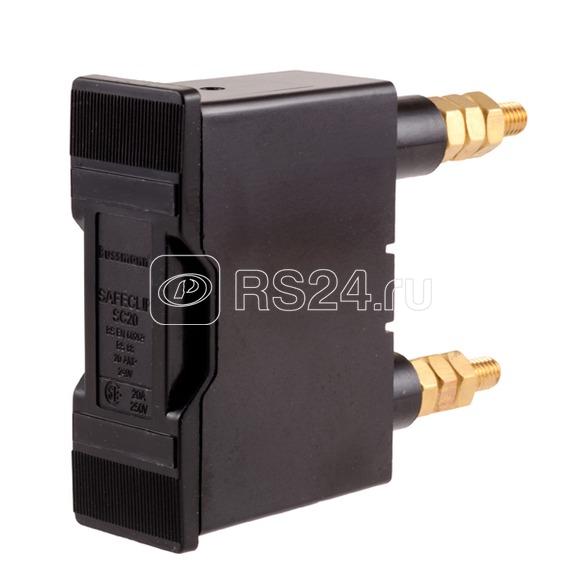 Подключение заднее SAFECLIP 20А черн. EATON SC20P