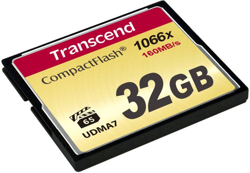 Карта памяти TS32GCF1000 32GB CompactFlash 1000x Transcend 1000501877