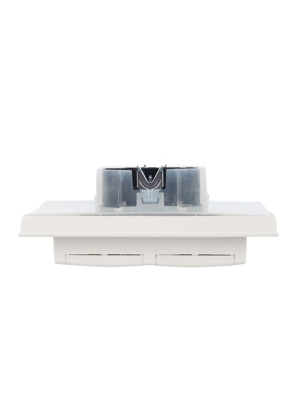 Розетка 2-м СП BRITE РСбш12-3-44-БрЖ 16А в сборе IP44 с крышкой жемчуж. IEK BR-R26-16-44-K36-F