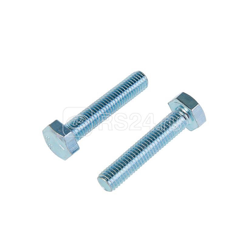 Болт с шестигранной головкой М10х50 DIN 933 класс прочн. 8.8 оцинк. (пакет) (уп.2шт) Tech-Krep/Zitar 102978