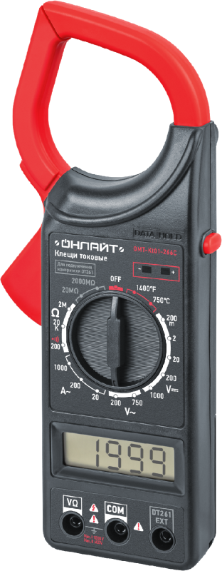 Клещи токовые 82 980 OMT-Kt01-266C ОНЛАЙТ 82980