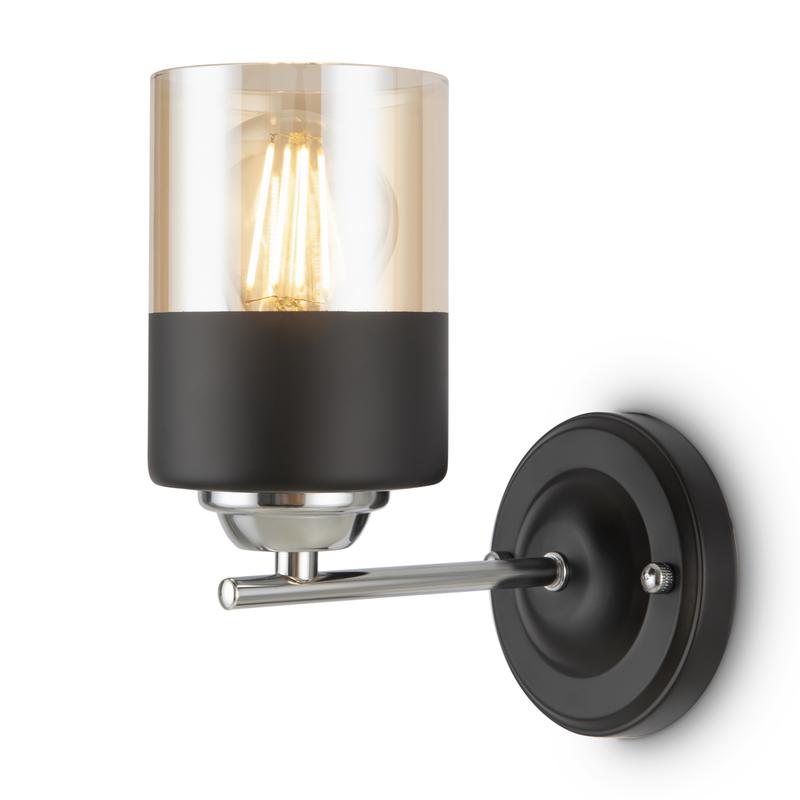 Светильник Gretta 60Вт E27х1 IP20 бра настен. Freya FR5088WL-01B