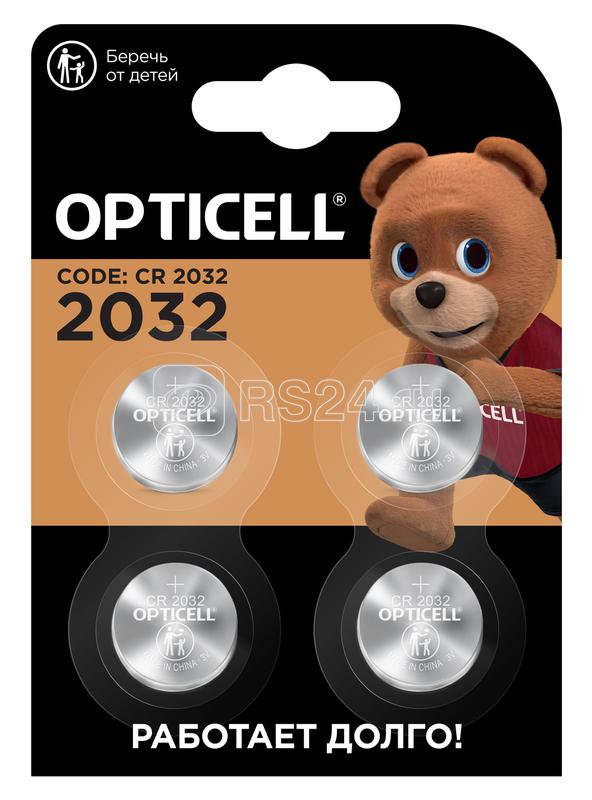 Элемент питания литиевый CR2032 (блист.4шт) Specialty Opticell 5060007 Элемент питания литиевый CR2032 (блист.4шт) Specialty Opticell 5060007