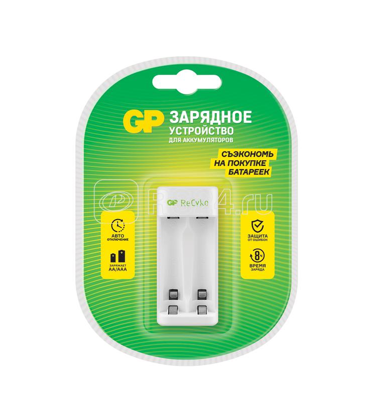 Устройство зарядное Е211 без аккумуляторов (блистер) GP 379
