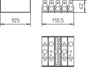 Основание монтажное LSA-M OBO 5084036